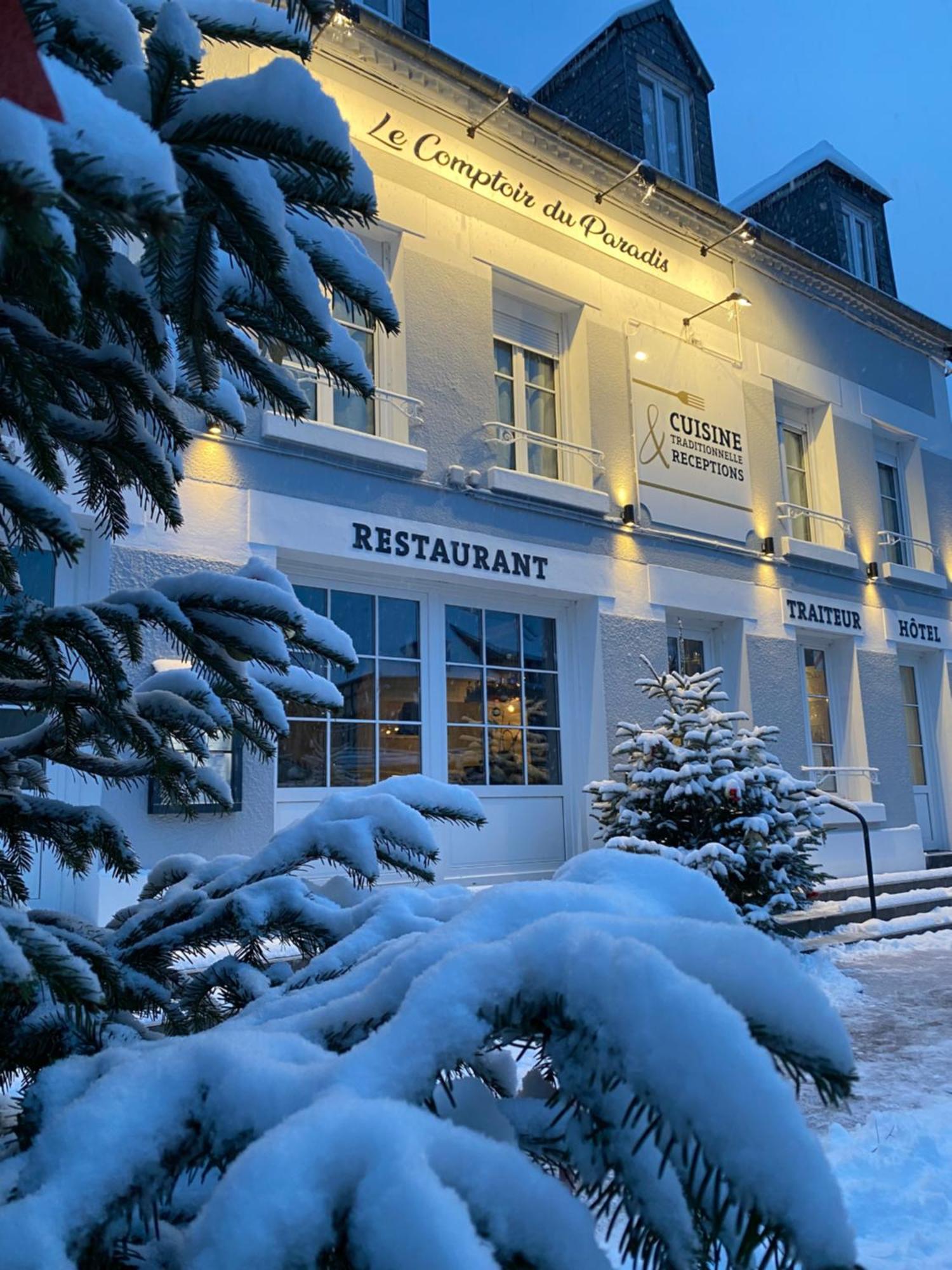 Le Comptoir Du Paradis La Ferte-Frenel Екстер'єр фото